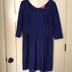 Cobalt Blue Betsy Johnson Dress